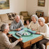 American Mahjong Game Mat - Anti-Slip Neoprene, Noise Reduction & Wrinkle-Resistant | Odorless & PAH-Free | Includes