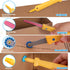 Zentara Set, 232-Piece Kids Cardboard Tool STEM Building Kit with Safe Wooden Cutter, Reusable Bolts & Nuts, Hinges
