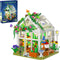 GEVINST Flower House Set for Adults Building Sets with Led Light, for