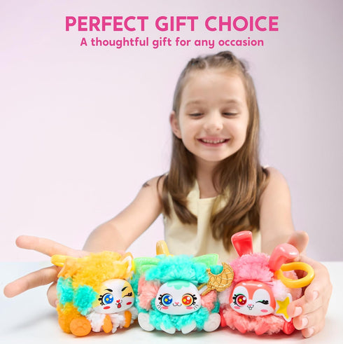 Set 3 6 7 8 9 Klever Kits DIY Plush Keychain Making Craft, DIY Arts & Craft with Models, Create Your Own Stuffed