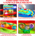 2-in-1 Hammer 1-5+ Rolling Ball & Car Ramp Race Track for Toddlers, Ball Drop Toy for Boys & Girls, Interactive Toys