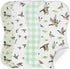 Besaomeom 4 Pack Mallard Duck Baby Burp Cloths for Boy Girl, Duck Hunting