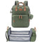 JOLLITO Diaper Bag Backpack with Changing Station Large Capacity Multifunction Baby Bags
