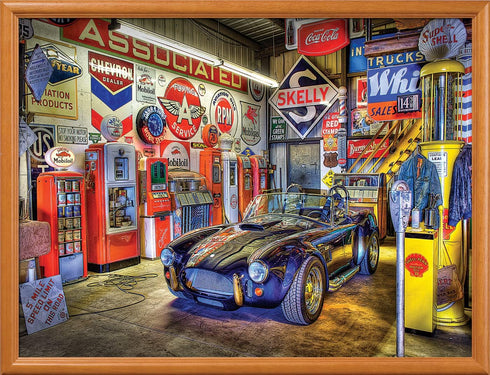 MasterPieces 750 Piece Jigsaw Puzzle - Jewel of the Garage for Adults and Family, 18"x24"