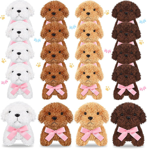 Sosation 20 Pcs 4.72 Inch Mini Puppy Stuffed Animal Adopt a Puppy