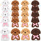 Sosation 20 Pcs 4.72 Inch Mini Puppy Stuffed Animal Adopt a Puppy