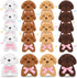 Sosation 20 Pcs 4.72 Inch Mini Puppy Stuffed Animal Adopt a Puppy