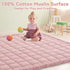 100% 50x50 BALAPET Cotton Muslin Play Mat for Playpen, Soft Baby Playpen Mat for Kids Toddler Crawling and Play