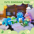 16'' Glow Guards Light up Dinosaur Stuffed Animal,LED Soft Dinosaur Plush Toy with Magic Night Lights&Lullaby,Birthday