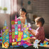 110PCS Sets 3D 3 4 5 6 7 8 9 Jasonwell Magnetic Tiles Kids Magnetic Blocks Building Magnet Toys Preschool Educational
