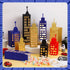 15 Pcs Hero Party Favor Boxes, Skyscraper 3D City Box, Hero Theme Centerpiece Decorations for Birthday Supplies