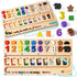 SYNARRY 3 in 1 Montessori Toys for 3+ Year Old, Educational Magnetic