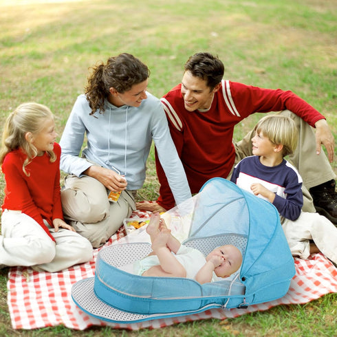 PGONEEE 2-1 Baby Travel Bassinet Portable Bassinets, Foldable Carry Bag Bassinet Travel Crib, Lightweight Baby Lounger