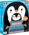 Mudpuppy Penguin's Iceberg Adventure Cooperative Game - Shape Matching Game with Game Board, Movers, and Tiles