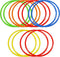 Libima Obstacle Course Ring Set, Large Plastic Hoops for Gymnastics Practice, Educational Activities, 12 Pcs