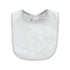 Hudson Baby Unisex Baby Rayon from Bamboo Bib - 10pk with Waterproof Lining, Gray White, One Size