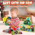 1-3, 1 2 3 4 5 2 3 4 Monster Truck Toys Dinosaur Cars for Toddlers Press and Go Cars Truck Toys for Year Old Boys Girls