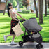 Haskirky 2 Netural Polka Dots Pcs Cloth Diaper Wet Dry Bags,Waterproof and Washable Bag for Travel Reusable Wet Bag