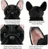 TUKVESZE 8.6 inch French Bulldog Stuffed Animal, Realistic Puppy Plush Cute Soft Dog Gifts for Boys and Girls (Black)