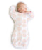SwaddleDesigns Heavenly Floral Pink Transitional Swaddle Sack, 3-6 Month, 14-21 lb, Arms Up Sleeves & Mitten Cuffs