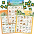 Camping Bingo Game for Kids, 24 Players Outdoor Party Camp Adventure Activities Supply