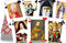 Premium Card Deck Featuring The Saints - High-Quality Design