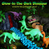 2.2lbs 3 4 5 6 7 8 FRUSE Dinosaur Sensory Bin Toys,Play Sand Art Kit with Sensory Play Sand,Glow in The Dark