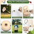 Backpack 8 1 Set 4-12 GAGAKU Kids Bug Catching Kit with - in Outdoor Explorer with Net, Wooden Box & Magnifying Glass
