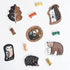 Wee Gallery Woodland Lacing Cards, Sewing Board and Travel Game for Toddlers, Montessori-Inspired Educational Craft