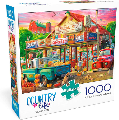 Buffalo Games - Country Store - Eduard - 1000 Piece Jigsaw Puzzle for Adults