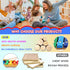 Set LOOIKOOS Kids Musical Instruments Montessori Wooden Toys for Toddlers,Percussion Instruments for Kid Preschool