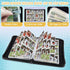 Trading Card Binder, 9-Pocket Album Holds 720 Cards, Premium Collector Card Folder for MTG, TCG, Yugioh, Black