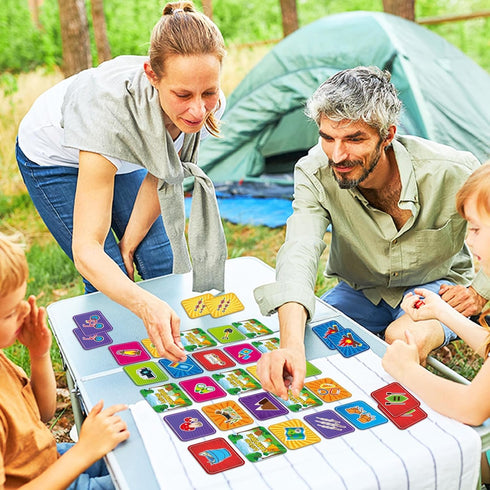 gisgfim 50 Pairs Memory Matching Game for Kids - Summer Camp Concentration Games for Ages 4-8
