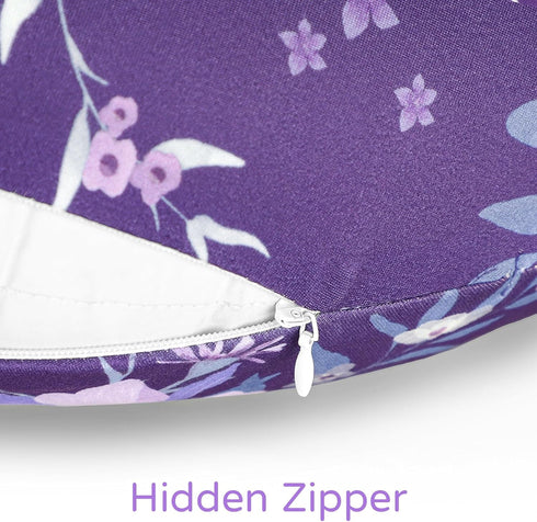 Nursing Pillow Cover, Breastfeeding Pillow Cover for Baby Girls Boys, Soft Stretchy Nursing Pillowcase for Infant