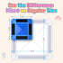 3+ 18pc) Desire Deluxe Micro Magnetic Tiles Building Blocks Toy - STEM Educational Travel Size Magnetic Blocks