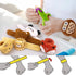 12 PCS Stuffed Animal Slap Bracelets - Plush Animal Snap Bracelets, Cute Wrist Slap Band Toy for Boys Girls