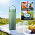 THXDONEX 22oz 360 24 2pcs Breast Milk Cooler Bottle Portable Milk Cooler for Breastmilk, Total Cooling for Hours;