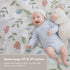 100% 100, 47 47 inches, 1 Pack, Moonybaby Organic Swaddle Helps to Reduce The Moro Reflex, Certified by Oeko-TEX