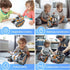 Nincoe 6-12, 5in1 552 Set STEM Building Toys for Boys Remote & APP Controlled Car/Tank/Robot/Tracked Racer STEM