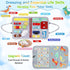 Esjay Toddler Busy Board Montessori Toys for Boys Girls, Sensory Book Educational Activities for Learning Fine Motor