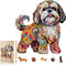 wudhank Wooden Puzzles for Adult, Shih Tzu Dog Wooden Jigsaw Puzzle, Unique Wood