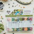 Choose Friendship My Friendship Bracelet Maker Be Natural Expansion Pack, 80 Pre-Cut Threads, 75 Beads/Charms