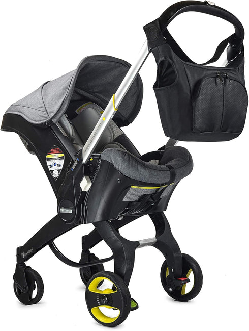 Baby & Beyond Essential Bag, Compatible with Doona Car Seat Stroller, with additional hooks and straps to be compatible