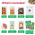 Set BAKETIVITY No-Bake Dessert Pizza Kids Baking Kit & STEAM Lesson | STEAM Focused Kids Pizza Party Baking | No-Bake