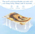 WDdZzyy 28" 52" Cartoon Lion Vintage Bathtub Cooling Baby Waterproof Mattress x Breathable Bed Pads for Adults