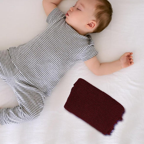 MUELODSIC 6pcs Set Newborn Photography for Boys and, Elastic Wraps, Multi-Color Nursery Swaddles for Photo Props