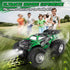 8-12, 1:20, 10KM/H, 2.4GHZ, 6+(Green) Remote Control Car, All-Terrain Remote Control Truck for Boys Headlight, Dual