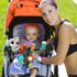 XIXILAND Car Seat Toys for Infants 0-12 Months, Developmental Stroller Toys with Dinosaur, Lion Mirror, Teether