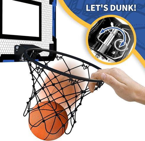 QDRAGON Mini Basketball Hoop for Indoor Fun