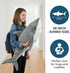 ZHONGXIN MADE 26Inches Simulation Great White Shark Plush Toy - Grey Lifelike Long Great White Shark Stuffed Toys